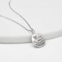 BB Becker Falling in Love Sterling Silver Necklace - Gift for Girlfriend/Wife, Falling in Love with you Heart Jewelry for Her, Relationship, Romantic, Anniversary, Birthday Gifts