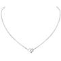 ChicSilver 925 Sterling Silver Heart Initial Necklaces for Women Girls-Dainty Personalized Heart Pendant Letter Alphabet Necklace for Women Teen Girls(with Gift Box)