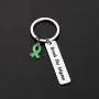 Gzrlyf Mental Health Awareness Keychain Break The Stigma Inspirational Gifts Green Awareness Support Gzrlyf Mental Health Awareness Keychain Break The Stigma Inspirational Gifts Green Awareness Support