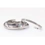 jolliz Motivational Bracelets for Women, Inspirational Gift for Mom, Friend, Sister, Friendship Personalized Silver Bracelets for Her, Stainless Steel Bangle Manta Band