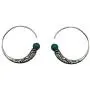 CANEER Turquoise Earrings, Vintage Punk Embossed Earring Statement Fashion Gift Hoop Boho Jewelry for Women CANEER Turquoise Earrings, Vintage Punk Embossed Earring Statement Fashion Gift Hoop Boho Jewelry for Women