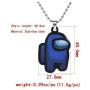Among Us Jewelry Set for Strategy Casual Game Lovers Earrings Premium Stainless Steel Among us Earring and Necklace