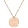 MAOFAED Birth Month Flower Pendant Necklace Flower Gift Flower of The Month Jewelry Flower Birthday Gift for Women