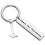 ENSIANTH Feminist Gift Smash The Patriarchy Girl Power Keychain Female Empowerment Gift Resistance Jewelry Feminism Jewelry