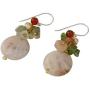 NOVICA Multi-Gem Quartz Cultured Freshwater Pearl .925 Sterling Silver Beaded Earrings, Thai Joy