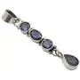 SilverStarJewel Sterling Silver Natural Iolite Long Pendant 1.8'' 3.5 Grams Wholesale Gift SilverStarJewel Sterling Silver Natural Iolite Long Pendant 1.8'' 3.5 Grams Wholesale Gift
