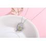 CHENGHONG Cremation Jewelry for Ashes for Women 925 Sterling Silver Heart Daisy Urn Necklace for Ashes Keepsake Memorial Family Jewelry Gifts for Women