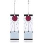 Demon Slayer Tanjiro Earrings Tanjirou Anime Cosplay Earrings Dangle Earrings Halloween Accessories