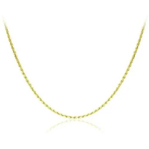 Michael Zweig 925 Sterling Silver Necklace for Women - Diamond Cut Sterling Silver Rope Chain Necklace | 1.5 mm Thickness with Spring Ring, Italy Tag
