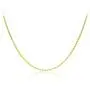 Michael Zweig 925 Sterling Silver Necklace for Women - Diamond Cut Sterling Silver Rope Chain Necklace | 1.5 mm Thickness with Spring Ring, Italy Tag