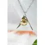 Harry Potter Womens 18'' Necklace Set Time Turner Deathly Hallows Golden Snitch Necklace Jewelry for Harry Potter Fans Merchandise Gifts (Silver) Harry Potter Womens 18'' Necklace Set Time Turner Deathly Hallows Golden Snitch Necklace Jewelry for Harry Potter Fans Merchandise Gifts (Silver)