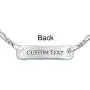 Engravable Identification ID Bracelet Figaro Name Plate Small Wrist 6 Inch For Women 925 Sterling Silver Nickle-Free Engravable Identification ID Bracelet Figaro Name Plate Small Wrist 6 Inch For Women 925 Sterling Silver Nickle-Free