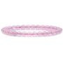 Amandastone Gem Semi Precious 6mm Round Beads Rock Crystal Jasper Stretch Bracelet 7 Inch