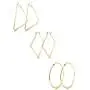 Finrezio Geometric Earrings for Women Girls Simple Round/Square/Triangle Earrings Set 3 Colors Finrezio Geometric Earrings for Women Girls Simple Round/Square/Triangle Earrings Set 3 Colors