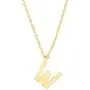 PAVOI 14K Gold Plated Initial Necklace | Letter Necklaces for Women