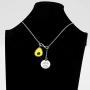 Funny Avocado Gift Just A Girl Who Loves Avocado Necklace Avocado Jewelry Gift for Avocado Lover(avocado NL)