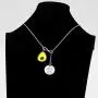 Funny Avocado Gift Just A Girl Who Loves Avocado Necklace Avocado Jewelry Gift for Avocado Lover(avocado NL)
