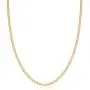 Womens Gold Chain Necklace | Barzel 18K Gold Plated Curb / Cuban Link Gold Chain Necklace 2MM, 3MM, 4MM, 5MM For Women or Men - Made In Brazil