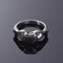 zeqingjw Cremation Jewelry for Ashes Heart Memorial Urn Jewelry Human Pets Ashes Holder Keepsake Urn Ring for Women Size 6/7/8/9/10