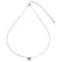 Sterling Silver Golden Shadow Solitaire Choker Necklace Made with Swarovski Crystal Sterling Silver Golden Shadow Solitaire Choker Necklace Made with Swarovski Crystal