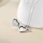 Personalized Paw Print Heart Locket Necklace 925 Sterling Silver That Holds Pictures Puppy Dog Cat Pet Pendant Jewelry for Women