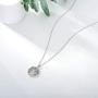 LEECCI Sister Gifts from Sister 925 Sterling Silver Sister Heart Pendant Necklaces Best Friend Necklace Christmas Jewelry Gift for Women Female Friends Girls