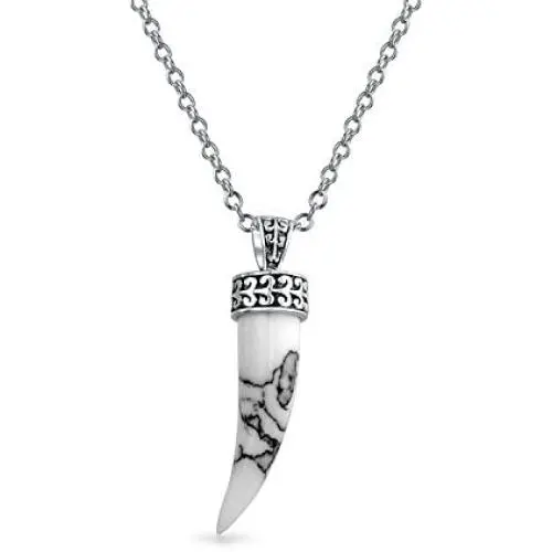 Protection Tooth Amulet Cornicello Italian Horn Pendant Necklace For Women For Men 925 Sterling Silver More Gemstones Protection Tooth Amulet Cornicello Italian Horn Pendant Necklace For Women For Men 925 Sterling Silver More Gemstones