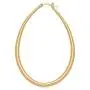 Highstreet Sterling Silver plated oval large hoop earrings for women | easy to wear and Hypoallergenic| silver or gold plated you choose | click top Highstreet Sterling Silver plated oval large hoop earrings for women | easy to wear and Hypoallergenic| silver or gold plated you choose | click top