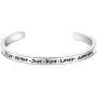 ENSIANTH Philippians 4:8 True Noble Just Pure Lovely Admirable Bible Verse Bracelet Christian Gift for Her