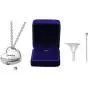 GISUNYE Cremation Urn Necklace for Ashes Urn Jewelry,Forever in My Heart Carved Stainless Steel Keepsake Waterproof Memorial Pendant for mom & dad with Filling Kit (Grandma)… GISUNYE Cremation Urn Necklace for Ashes Urn Jewelry,Forever in My Heart Carved Stainless Steel Keepsake Waterproof Memorial Pendant for mom & dad with Filling Kit (Grandma)…