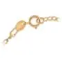 14k Gold ID Bracelet Engravable Girls Boys Kids Baby Figaro Curb Chain Made in Italy