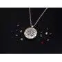 I Love You to The Moon and Back Family Tree of Life Floating Charms Memory Locket Necklace with Created Birthstone I Love You to The Moon and Back Family Tree of Life Floating Charms Memory Locket Necklace with Created Birthstone