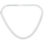 Thin Flat Flexible 925 Sterling Silver Magic Snake Herringbone Chain Necklace For Women Made In Italy 16 18 20 24 Inch