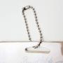 #3 2.3mm ballchain 20 Pcs Stainless Steel Bead Chain 30 inches Ball Chain Necklace