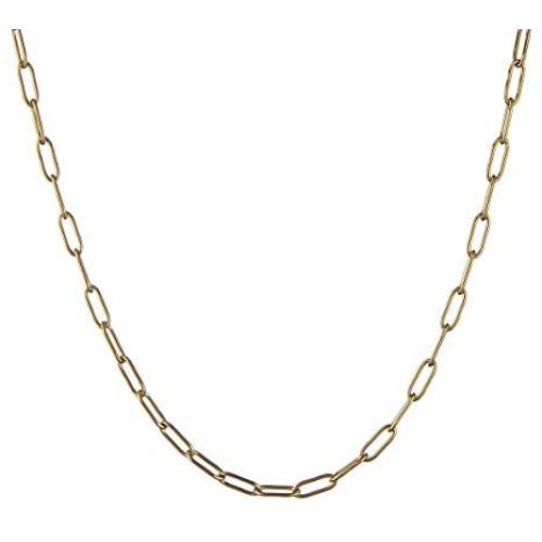 Baffaricco Gold Chain Choker Satellite Necklace Bracelet Dainty Tiny Beaded Pendant Jewelry Gift for Women and Girl 15