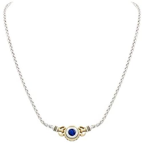 John Medeiros Beautiful Beijos 6MM Cubic-Zirconia Single Stone 16'' Necklace
