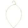 PAVOI 14K Gold Plated Bar and Delta Pendant | Layered Necklaces | Gold Necklaces for Women | 18'' Length with a 2'' Extension