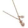 MEMGIFT Dainty Rose Gold Pineapple Necklace Petite Minimal Tropical Fruit Jewelry Personalized for Women Teen Girls Best Friend Sister Mom Daughter Girlfriend Bridesmaid Fiancee MEMGIFT Dainty Rose Gold Pineapple Necklace Petite Minimal Tropical Fruit Jewelry Personalized for Women Teen Girls Best Friend Sister Mom Daughter Girlfriend Bridesmaid Fiancee