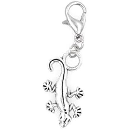 Its All About...You! Lizard Gecko Clip on Charm Perfect for Necklaces and Bracelets 99Ae