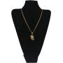 Xusamss 18K Gold Plated Stainless Steel Animal Scorpion Pendant Necklace,24inches Link Chain