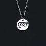 CENWA Bisexual Pendant Necklace Proud Symbolic LGBT Jewelry Gay Pride Bisexual Pride Necklace LGBT Pride Gift