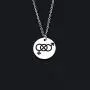 CENWA Bisexual Pendant Necklace Proud Symbolic LGBT Jewelry Gay Pride Bisexual Pride Necklace LGBT Pride Gift