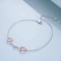 YFN Horse Jewelry Gift 925 Sterling Silver Girls Horse Adjustable Bracelet for Women Girls