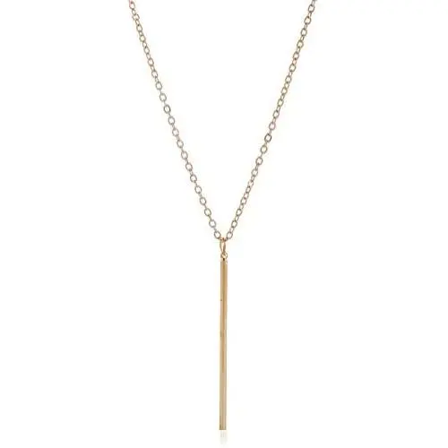 Long Pendant Necklace - Layer Simple Bar Necklace Disc Necklace Minimalist Y Strands for Women Girl Long Pendant Necklace - Layer Simple Bar Necklace Disc Necklace Minimalist Y Strands for Women Girl