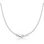 CIELTEAR 925 Sterling Silver Chain Necklace for Women 0.8mm Box Chain, Italian Necklace Chain, Super Strong & Thin & Long16/18/20/22/24 Inches