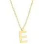 PAVOI 14K Gold Plated Initial Necklace | Letter Necklaces for Women