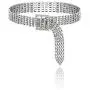 Salircon Sparkle Rhinestones Crystal Collar Choker Necklace for Women Girl Belt Shape Band Party Club Festival Jewelry Salircon Sparkle Rhinestones Crystal Collar Choker Necklace for Women Girl Belt Shape Band Party Club Festival Jewelry