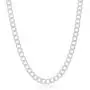 NYC Sterling Mens 5mm Solid Sterling Silver .925 Curb Link Chain Necklace, Made in Italy NYC Sterling Mens 5mm Solid Sterling Silver .925 Curb Link Chain Necklace, Made in Italy