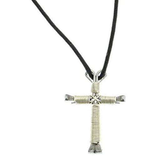 Intercession Horseshoe Nail Cross Necklace