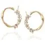 ORDOR 14K yellow-gold-plated-brass Circle stud Earrings For Women 0.76'' x 0.78'' /Silver post/Nickel free/brass, Cubic Zirconia(white color) ORDOR 14K yellow-gold-plated-brass Circle stud Earrings For Women 0.76'' x 0.78'' /Silver post/Nickel free/brass, Cubic Zirconia(white color)